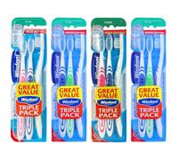 Wisdom Regular Plus Triple Pack Firm Toothbrush X 4