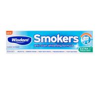 Wisdom Toothpaste Anti-Stain Whitening Formula for Smokers 50 ml - Pack of 12