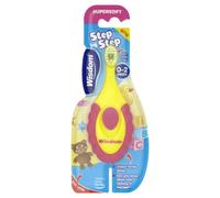 Wisdom Step By Step Super Soft Toothbrush For Children of 0-2 Year Old (Pack of 3)