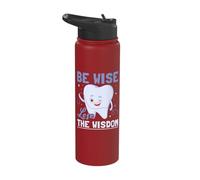 Wisdom Teeth Recovery Design for Dentist Dental Surgery Stainless Steel Insulated Water Bottle