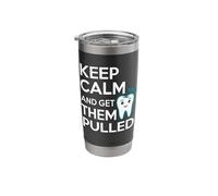Wisdom Teeth Removal Funny Dental Surgery Tooth Extraction Stainless Steel Insulated Tumbler