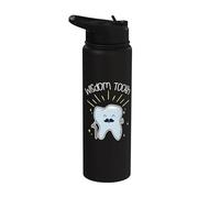 Wisdom Tooth Dentist-Assistant Praxis Dental-Hygiene Dentist Stainless Steel Insulated Water Bottle