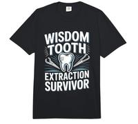 Wisdom Tooth Extraction Survivor Funny Dentist Comfort Colors Adult Heavyweight T-Shirt
