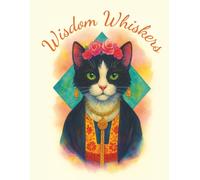 WISDOM WHISKERS College Ruled Notebook - 120: FREDA CATO EDITION (FLORAL PAWS)