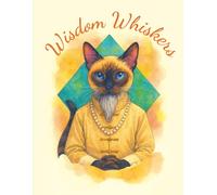WISDOM WHISKERS College Ruled Notebook - 120: QI EDITION (FLORAL PAWS)