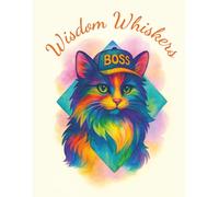 WISDOM WHISKERS COLLEGE RULED NOTEBOOK - 120: ROXY EDITION (FLORAL PAWS)