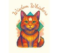WISDOM WHISKERS College Ruled Notebook - 120: STAR EDITION (FLORAL PAWS)
