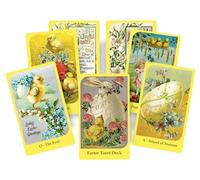 WisdomByKK Easter Tarot Deck. Vintage Easter Illustrations. 78 Tarot Cards.