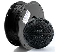 WISDREAM FlexiTough Flexible Filament, Black, Developed Specifically for 3D Printed airless basketballs,1.75mm,1KG (2.2lbs),Compatible with Most FDM Printer