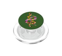 Wise as Serpents, Gentle as Doves Colorful Snake Art PopSockets PopGrip for MagSafe