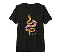 Wise as Serpents, Gentle as Doves Colorful Snake Art Premium T-Shirt
