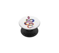 Wise as Serpents, Gentle as Doves Floral Snake PopSockets Adhesive PopGrip