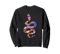Wise as Serpents, Gentle as Doves Floral Snake Sweatshirt