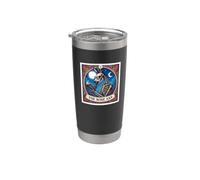 Wise Ass Skeleton Donkey Reading Book Scholar Stainless Steel Insulated Tumbler