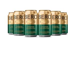 Wise Bartender - Bero Brewing 'Kingston Golden Pils' Alcohol Free Beer (Pack of 6)