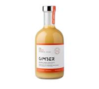Wise Bartender GIMBER N°2 Brut Ginger Concentrate 0.0% ABV 500ml - Organic Alcohol Free Aperitif Base with Ginger, Citrus & Lemon Thyme - Vegan Gluten Free Mixer for Mocktails & Sparkling Water