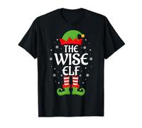 Wise Elf Xmas Family Matching Elf Squad Christmas T-Shirt