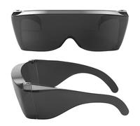 Wise Eyewear Cover Ups Fit Over Glasses Sunglasses Men Women Wrap Around | Fits Over Prescription Glasses and Readers, Wrap Around Frame, for Sensitive Eyes and After Cataract Surgery, UV400