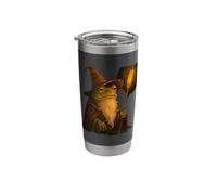 Wise Frog Wizard Toad Sorcerer Magic Amphibian Stainless Steel Insulated Tumbler