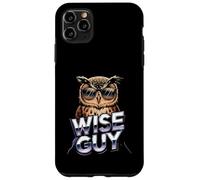 Wise Guy Cool Owl With Sunglasses Humor Case for iPhone 11 Pro Max