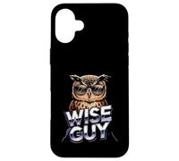 Wise Guy Cool Owl With Sunglasses Humor Case for iPhone 16 Plus