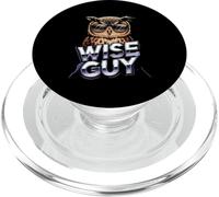 Wise Guy Cool Owl With Sunglasses Humor PopSockets PopGrip for MagSafe