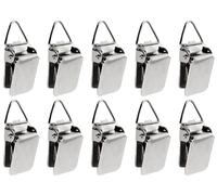 Wise Linkers Hanging Clips Pack of 10 Triangle Back Medium Power for Tapestry Small Rugs,Towel, Shawl and Paintings by …