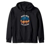 Wise Men Still Seek Him Christmas Zip Hoodie