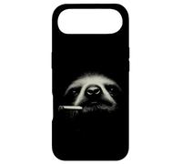 Wise Monkey Smoking Halftone Retro Art Primate Design Case for iPhone Air