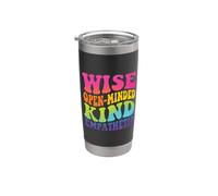 Wise Open Minded Kind Empathetic Stainless Steel Insulated Tumbler