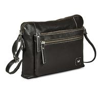 Wise Owl Accessories Leather Crossbody Bags for Women Small Soft Genuine Pebbled Sling Shoulder Handbag Crossover Purse with Full Adjustable Strap (Dark Grey Nappa)