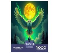 Wise Owl Jigsaw Puzzles Puzzles for Adults Kids. 1000 Pieces Cartoon Colorful Animals Great Gifts Challenge Toy Educational Game Home Decoration for Adults& Kids Age 14 Years Up 38x26cm/1000pcs