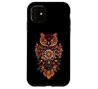Wise Owl Mandala Dreamcatcher Spirit Symbol Forest Case for iPhone 11
