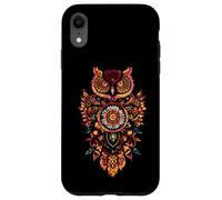 Wise Owl Mandala Dreamcatcher Spirit Symbol Forest Case for iPhone XR