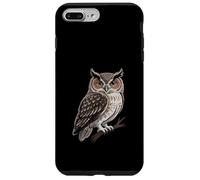 Wise Owl Perched Illustration Symbol of Wisdom & Nature Case for iPhone 7 Plus/8 Plus
