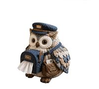 Wise Owl Quilted Tissue Box DIY Sewing Kit,DIY Patchwork Owls Holder Cover,Handmade Quilted Owls Tissue Box Cover Sewing Kit for Beginners,Creative Home Decor Gift for Women (B#)