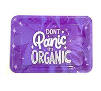 Wise Skies Metal Rolling Tray Accessories Characters Rolling Papers Rolling Tip Small (Purple Organic)