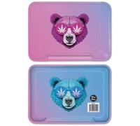 Wise Skies Metal Rolling Tray Smoking Accessories Characters Rolling Papers Rolling Tip Small (No Care Bear)