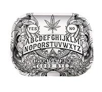 Wise Skies Metal Rolling Tray Smoking Accessory Tray Themed/Decorative