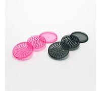 Wise Skies Pink 90mm Wide 2 Part Tobacco/Herb Grinder
