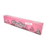 Wise Skies Pink Pack of 32 Pre-Rolled Cones For Cigarette Making Rolling Accessories Bundle (32 Pack)