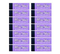 Wise Skies Purple Rolling Tips - Pack of 14 Tip Booklets for Rolling | Non Perforated Purple Filter Card Tips for Hand Rolling Accessories