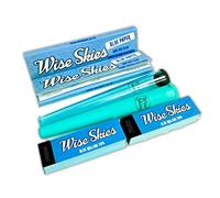 Wise Skies Rolling Papers With Blue Filter Tips and Doob Tubes