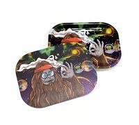 Wise Skies Rolling Tray & Cover Bundle Deal Set Rolling Accessories Storage Magnetic | Tray + Covers (Gorilla Small)