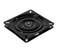 Wise WD10 360-Degree Flat Boat Seat Swivel, Black