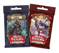 Wise Wizard Games Hero Realms Bundle: Dragon and Lich Boss Decks
