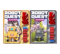 Wise Wizard Games Robot Quest Arena The Deckbuilding Board Game Bundle: Jaws Robot Pack and Kettle Robot Pack (2 Items)