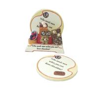 Wise Words Coaster Set - Who Needs Men When You Can Have Chocolate