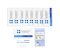 WiseBatch Fentanyl Test Strip + MicroScoop and Instructions, Pack of Ten (10) - Most Reliable Fentanyl Test Kit on Market - ±99% Accurate, Harm Reduction Kit - Prevent Overdoses