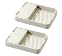 Wisebom 2 Pcs Foldable Pot Lid Holder Spoon Rest with Lid Holder Spoon Rest for Stove Top Kitchen Utensil Rest with Drip Pad Cooking Spoon Rest with Lid Holder for Spoon Pot Lid Spatula Utensil